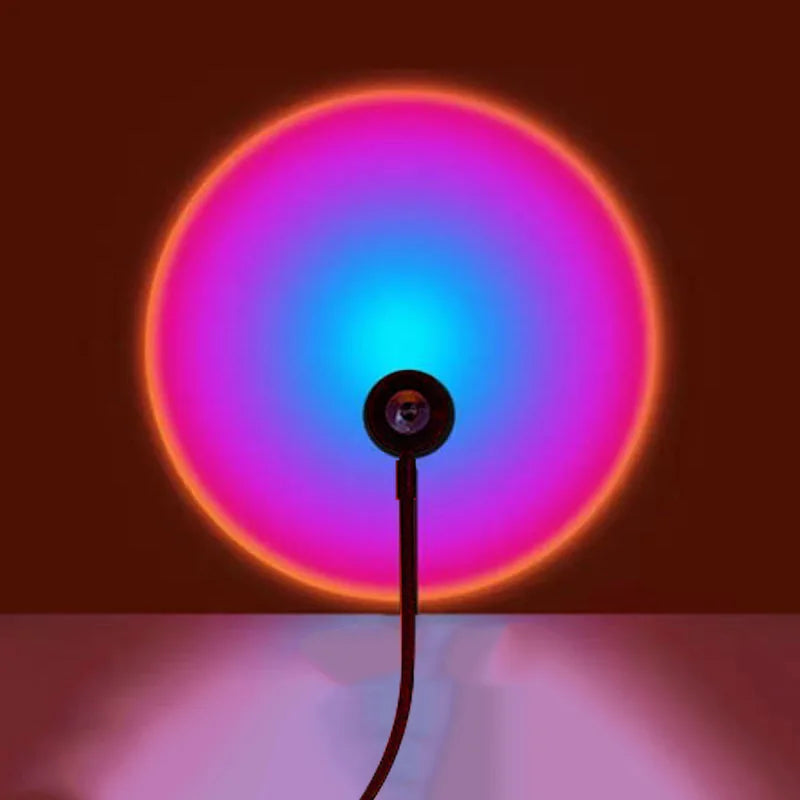 Sunset Lamp Rainbow Projector